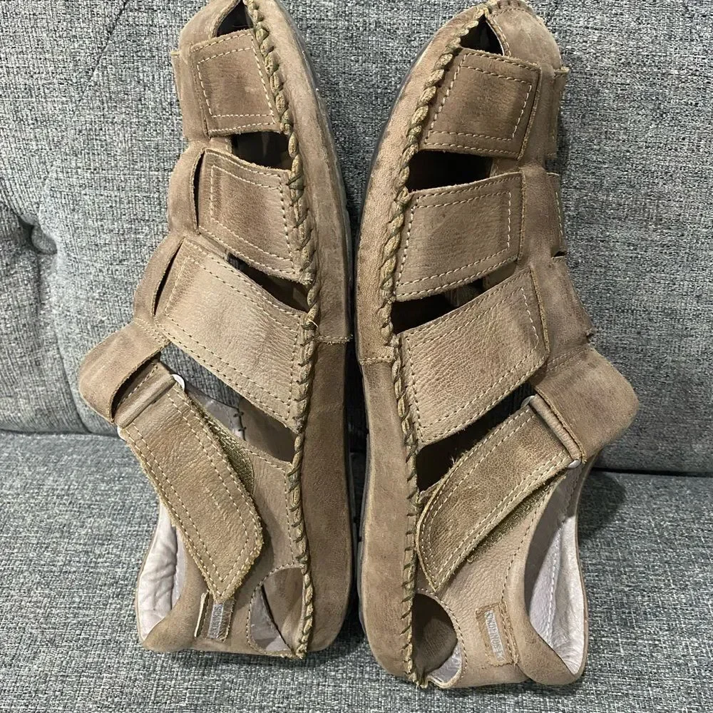 Pikolinos Tarifa Leather Sandals Men Size EU 45